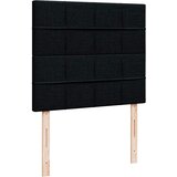  Krevet box spring s madracem crni 120 x 190 cm od tkanine | shoptok.hr
