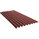 Onduline base bitumenska valovita plošča rdeča 2.000 mm x 855 mm Cene