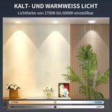 DUSKTEC 6x 122 mm pametni vgradni LED reflektor | Shoptok.si