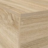  Krevet za pohranu Sonoma hrast 150x200 cm | shoptok.hr