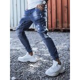 DStreet Spodnie męskie niebieskie | Shoptok.si