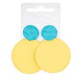 AVANTI Popart Minđuše Plavo Žute | | Ecobeauty | Eponuda.com