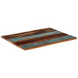  Pravokutna stolna ploča 70 x 90 cm 25 - 27 mm obnovljeno drvo | shoptok.hr