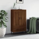 The Living Store Visoka omara rjavi hrast 69,5x31x115 inženirski les - Visoka Omarica, (21436081) | Shoptok.si