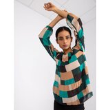 Italy Moda Blouse-DHJ-BZ-8643.38P-dark green | shoptok.hr