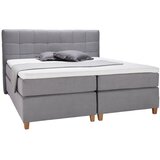 Bessagi Home Postelja Boxspring Jerry, Siva, 180x200 | Shoptok.si