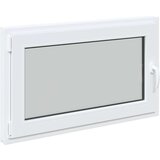 vidaXL Podrumski prozor "RISOR" 100x50 cm Okretno-nagibni DIN lijevi bijeli | shoptok.hr