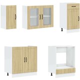 vidaXL 8-dijelni set kuhinjskih ormarića Kalmar konstruiranog drva | shoptok.hr