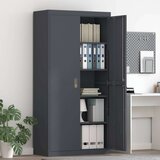 Ormarić Omarica za shranjevanje 2 pcs Antracit 90 x 40 x 180 cm Jeklo, (5000152691) | Shoptok.si
