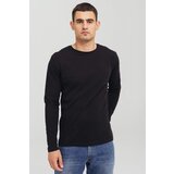 Legendww crna muska pamucna majica dugih rukava -basic model | ePonuda.com