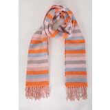 Defacto Women&#39;s Striped Tasseled Knitwear Scarf | ePonuda.com