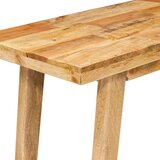  Blagovaonski stol Prirodna 100 x 35 x 75 cm Čvrsto drvo manga | shoptok.hr