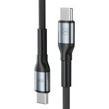 3mk Hyper kabel N-SERIES USB-C v USB-C 1m 100W črn | Shoptok.si