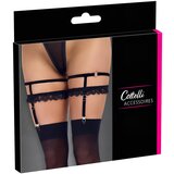 Cottelli Fantastične podvezice za stegna (črne) | Shoptok.si