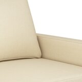  3-dijelni set sofa s jastucima krem od tkanine | shoptok.hr