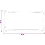 Presvlaka za jastuk 12 pcs HOUTEN Ružičasta 40 x 80 cm Baršun | shoptok.hr