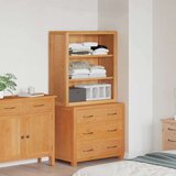  Set namještaja za pohranu s ladicama Smeđa Konstruirano drvo | shoptok.hr