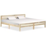 Furnova Posteljni okvir iz trdnega mangovega lesa 200 cm, (21940460) | Shoptok.si