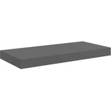  Plutajuće zidne police 4 kom sjajne sive 50 x 23 x 3,8 cm MDF | Eponuda.com