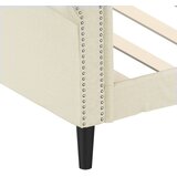  Dnevni krevet krem 80 x 200 cm od umjetne kože | Eponuda.com
