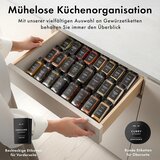 EDELHAUS 24x stekleni kozarčki za začimbe 120ml | Shoptok.si