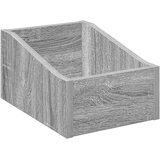  Kutija za LP ploče 2 kom. Siva Sonoma 23 x 33 x 16 cm | shoptok.hr