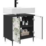  Kupaonski ormar GOTHA Crni hrast 60 x 40 x 61 cm | shoptok.hr