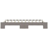  Izvlečna dnevna postelja taupe 100x200 cm blago, (20929892) | Shoptok.si