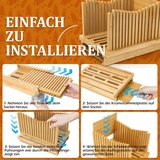 WEENKLER bambusno rezilo za kruh z nastavljivo debelino | Shoptok.si
