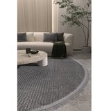Conceptum Hypnose Tepih Vetrina 3604, O120 cm, Tamnosivi | Eponuda.ba