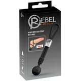 Rebel Heavy Rope Cock Strap with Ball Black | Shoptok.si