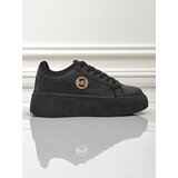 Resti Women's Perseida platform sneakers black eco-leather | Shoptok.si