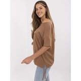Calimera T-shirt-CLM-TS-1017.03-light brown | Shoptok.si