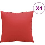vidaXL Jastuci za sofu 4 kom crveni 50 x 50 cm od tkanine | shoptok.hr