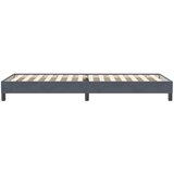 vidaXL Box Spring postelja brez vzmetnico Temno siva 90x220 cm Velvet | Shoptok.si