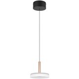  Crno-bijela/u zlatnoj boji LED viseća svjetiljka s mogućnosti zatamnjivanja sa staklenim sjenilom ø 22 cm Celeste – | shoptok.hr