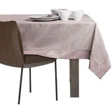AmeliaHome Stolnjak Gaia s manšetom i obrubom 140x280 cm, puderasto roza | shoptok.hr