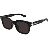 Alexander Mcqueen AM0496SA 001 ONE SIZE (54) Črna/Siva | Shoptok.si