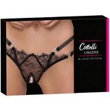 Cottelli luksuzne tange s otvorenim prstenom (crne) | shoptok.hr