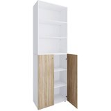 MID.YOU Omara Za Čevlje Lona 2xl, Bela, Barva Hrasta Cene