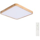 Brilagi LED prigušiva svetiljka WOODLINE SQUARE LED/80W/230V hrast 60x60 cm + daljinski upravljač | Eponuda.com