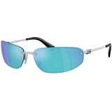 Miu Miu MUA50S 1BC10K ONE SIZE (68) Srebrna/Modra | Shoptok.si