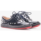 Gemre Navy patent leather children's sneakers Mikaela | shoptok.hr