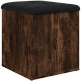  Klupa za pohranu boja hrasta 42x42x45 cm od konstruiranog drva | shoptok.hr