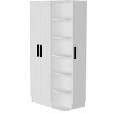 Hanah home Garderober Luses, 90x50x181.8 cm, Bijela | Eponuda.ba