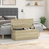 vidaXL Kutija za pohranu boja hrasta 90x35x35 cm od konstruiranog drva | shoptok.hr