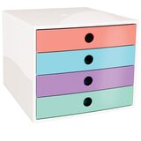  KUTIJA S 4 LADICE CANDY TIDY EXACOMPTA 227707D BIJELA-SORT | shoptok.hr