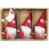  Krpeni Djed 11 cm – Set od 3 komada | shoptok.hr