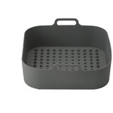 INF Silikonska posoda za Air Fryer Grey 20 cm, (21247936) Cene