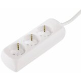 Hama 30569 3 m podaljšek s 3 šuko vtičnicami, bel Cene